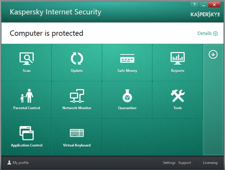 kaspersky internet security 2014